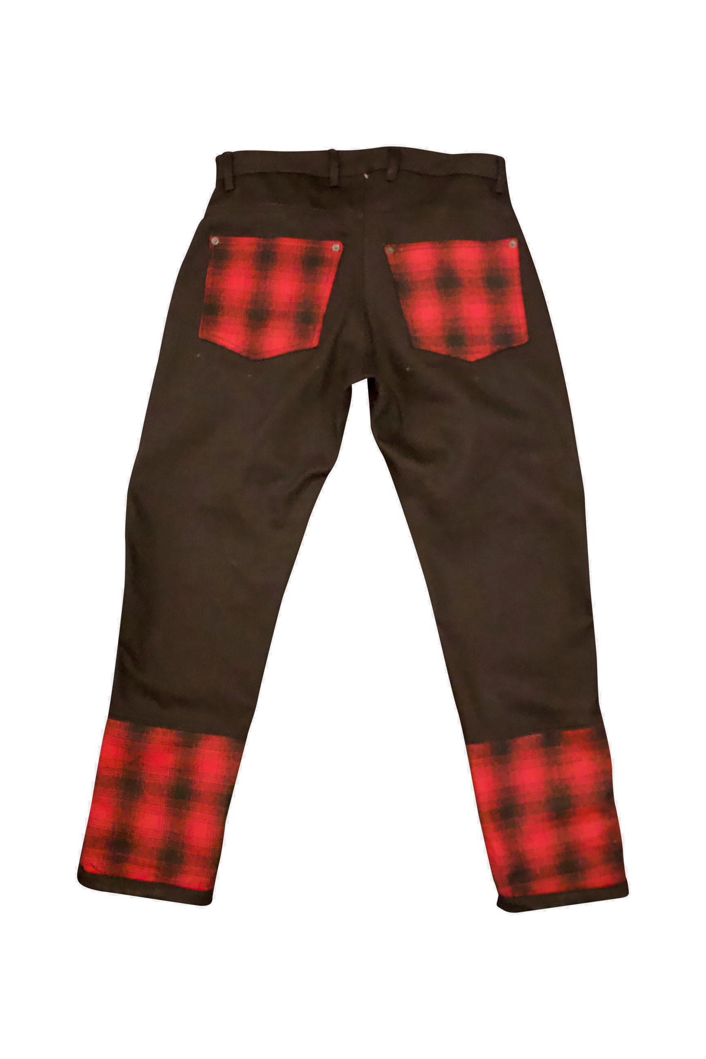 Nomad 2 Tone Plaid Denim Jeans