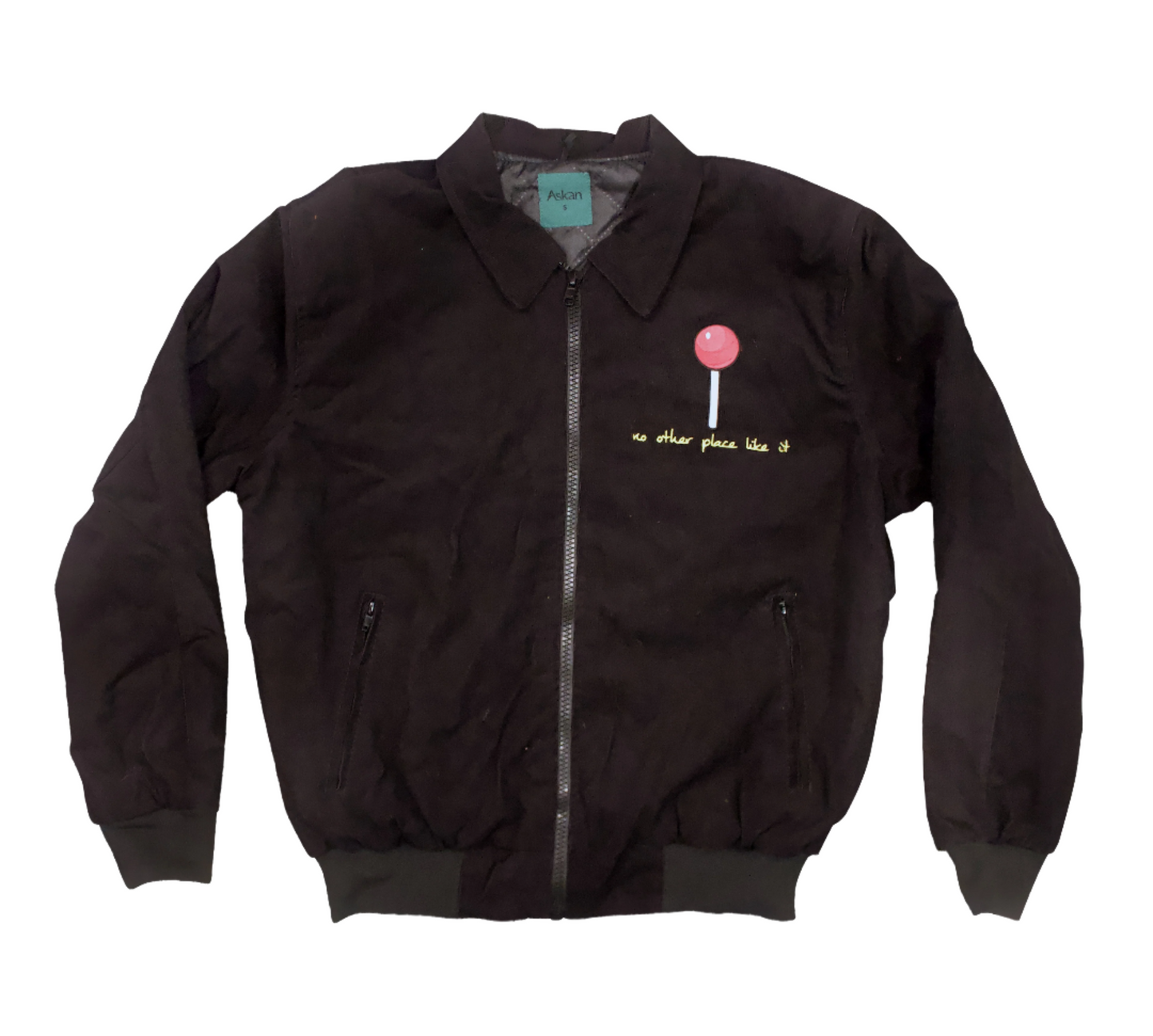 Graffiti Truck Corduroy Bomber