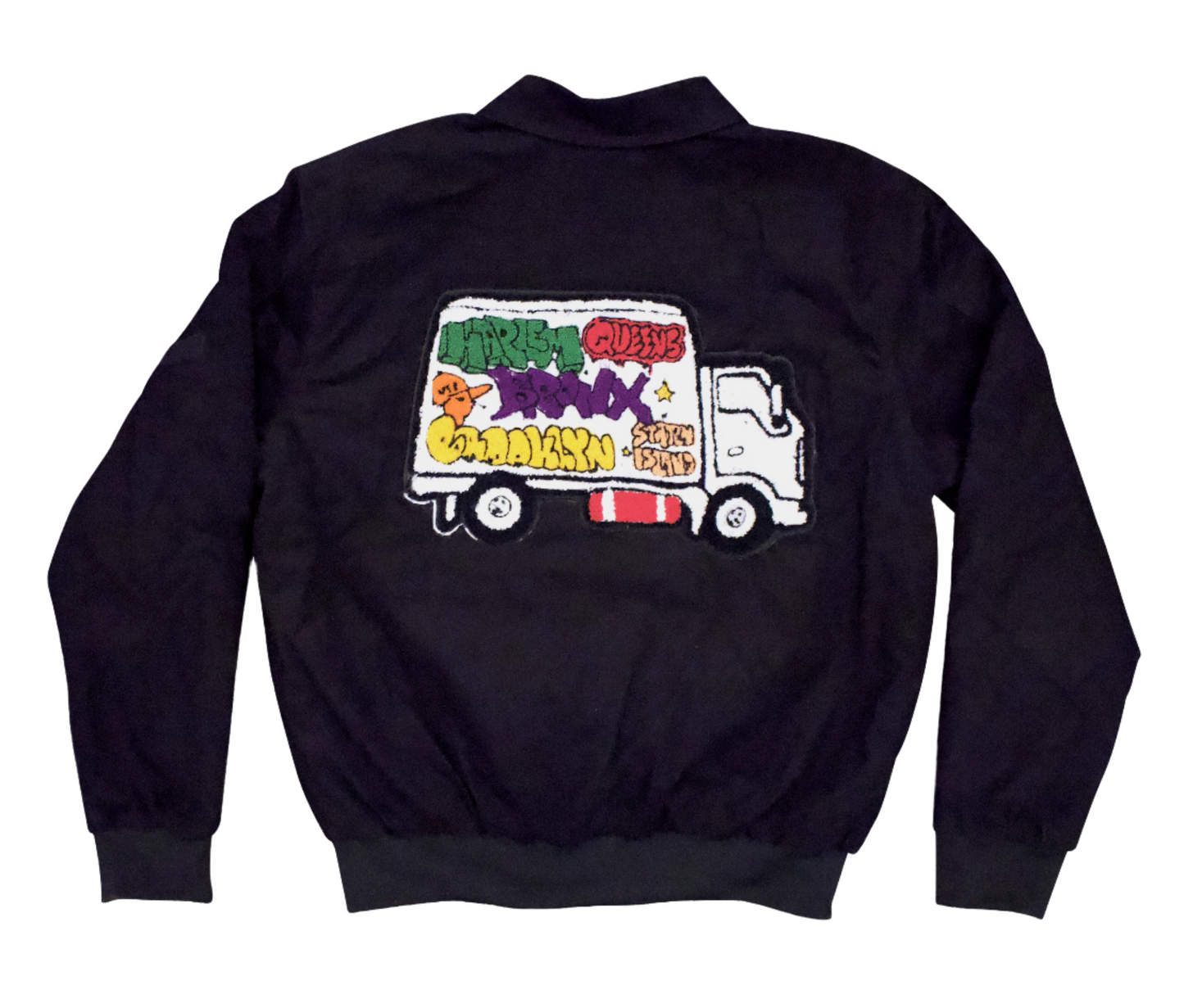 Graffiti Truck Corduroy Bomber