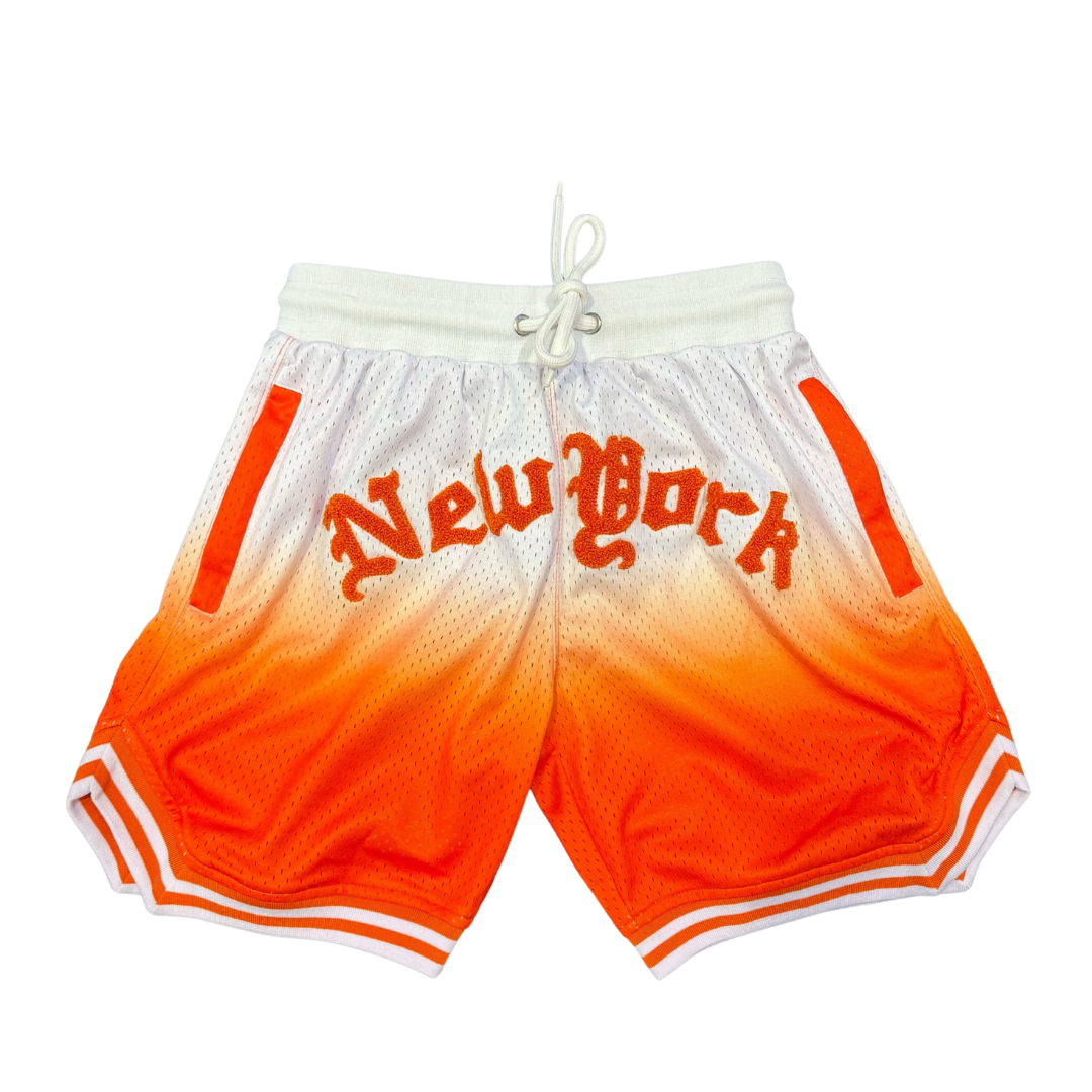 Old NY Bball Mesh Shorts – Classic NYC Streetwear Mesh – Askannyc