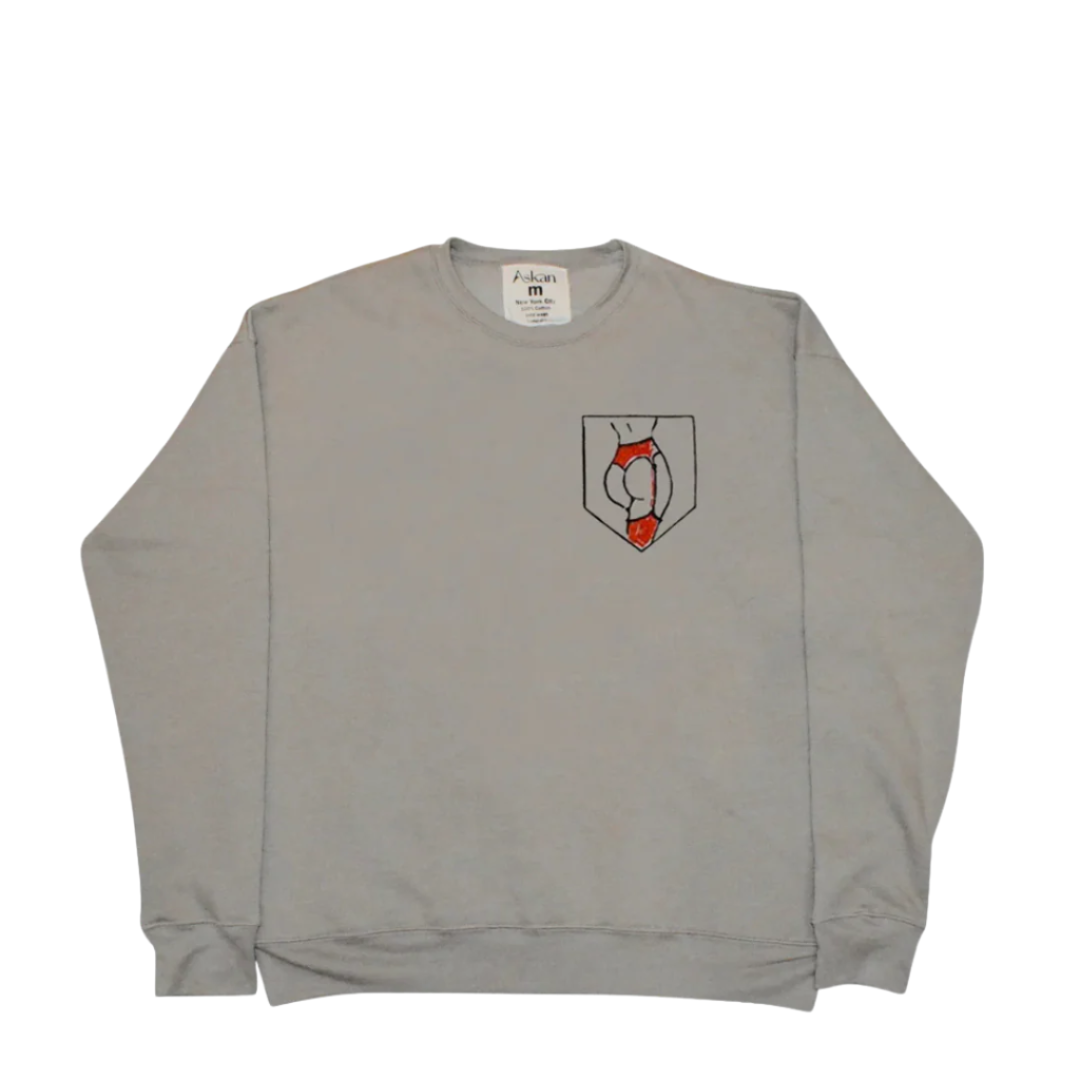 Oversized Look But Don't Touch Sweatshirt
