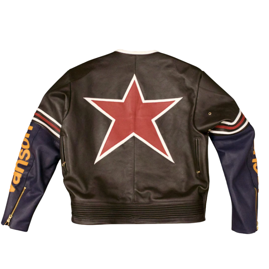 Vanson Star Leather Jacket