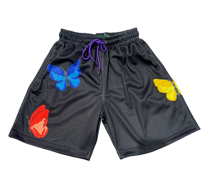The City Butterfly Mesh Shorts