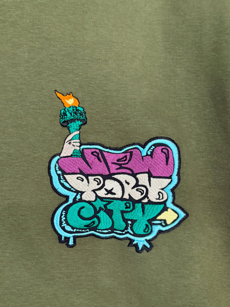NYC Graffiti Embroidery Hoodie