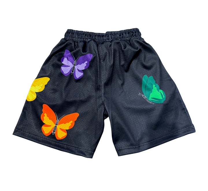 The City Butterfly Mesh Shorts