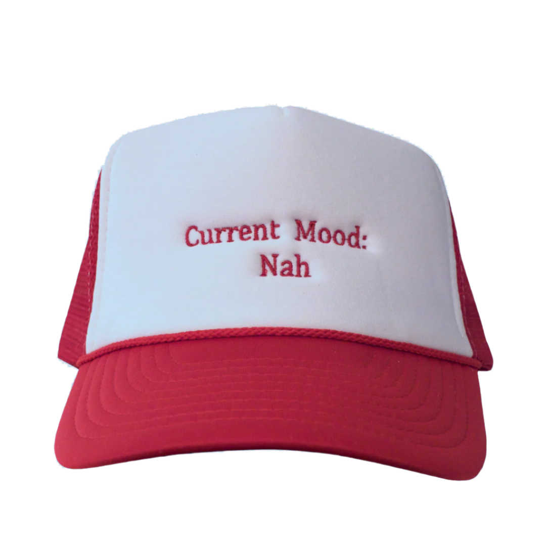 Current Mood Nah Trucker Hat