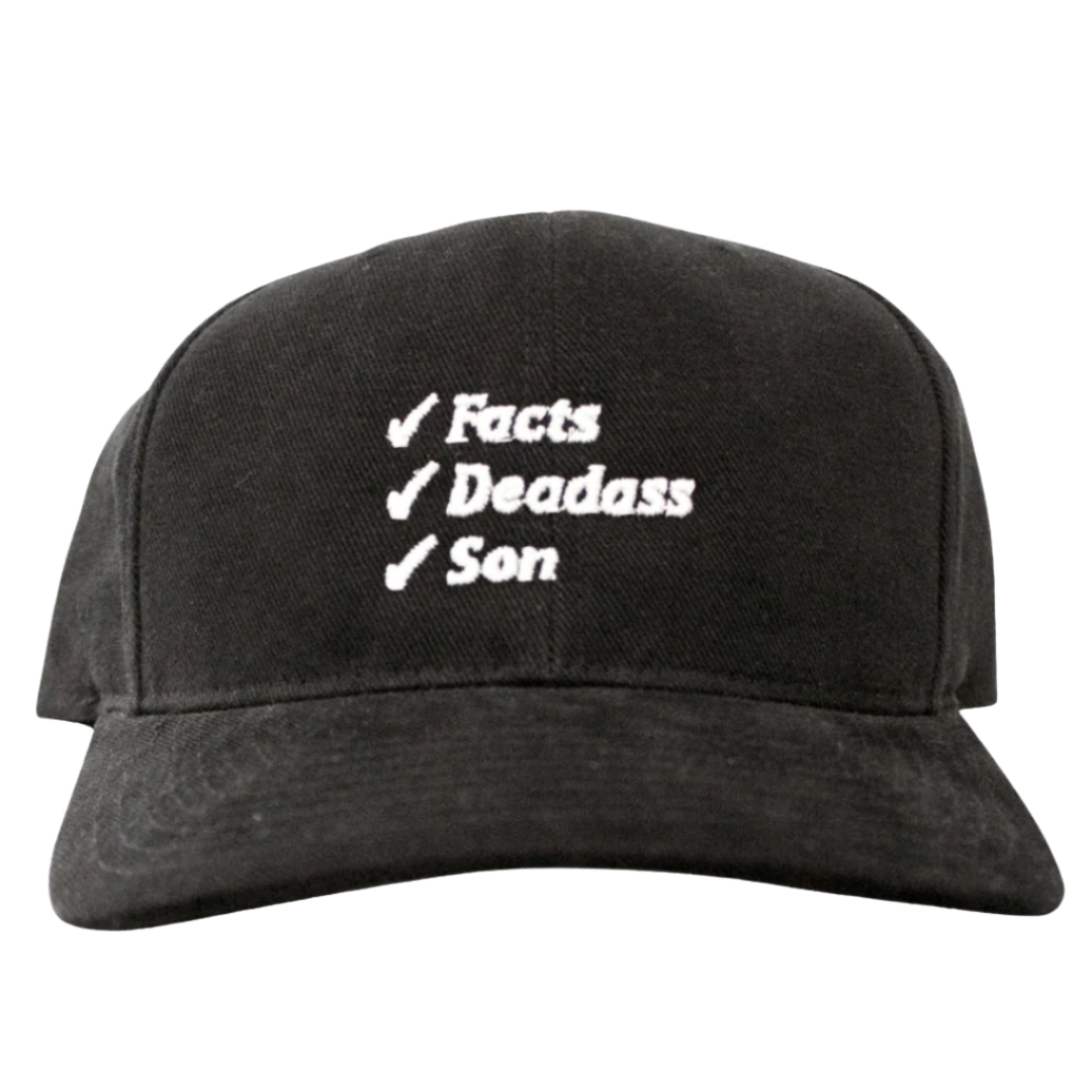 Facts 6 Panel Hat