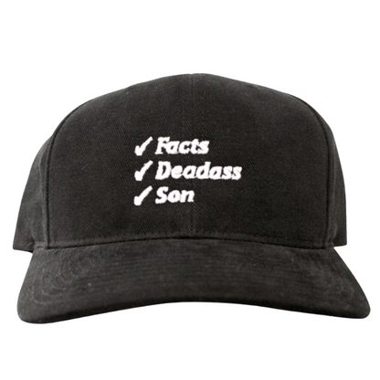 Facts 6 Panel Hat