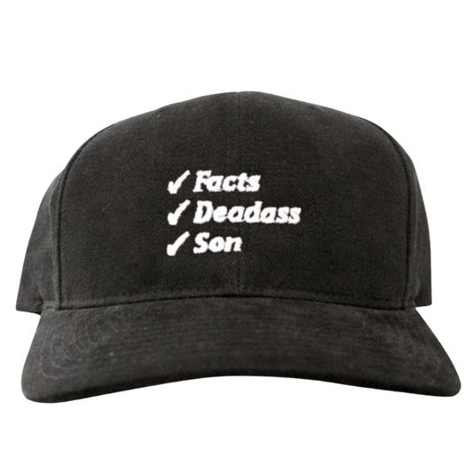 Facts 6 Panel Hat
