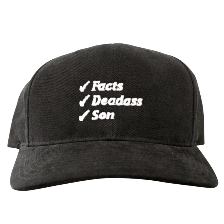 Facts 6 Panel Hat