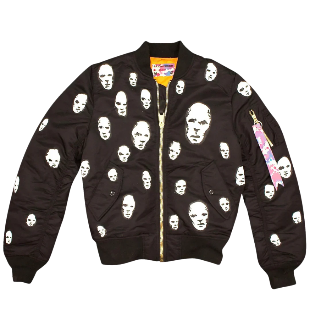 Hand Painted Reversible Dreamer Bomber