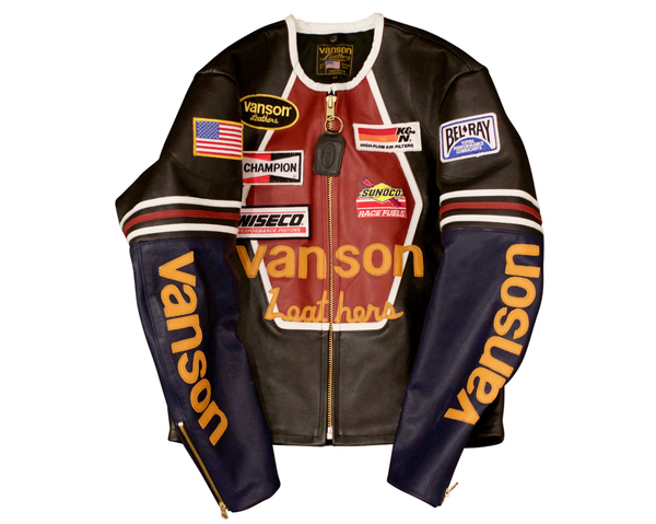 Vanson Star Leather Jacket