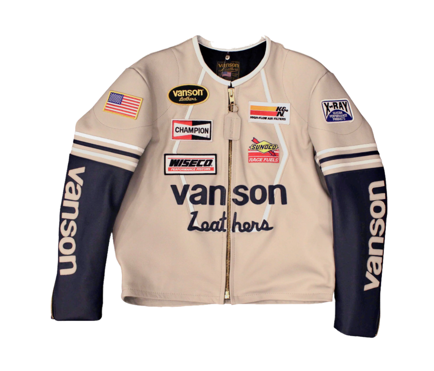 Vanson Star Leather Jacket