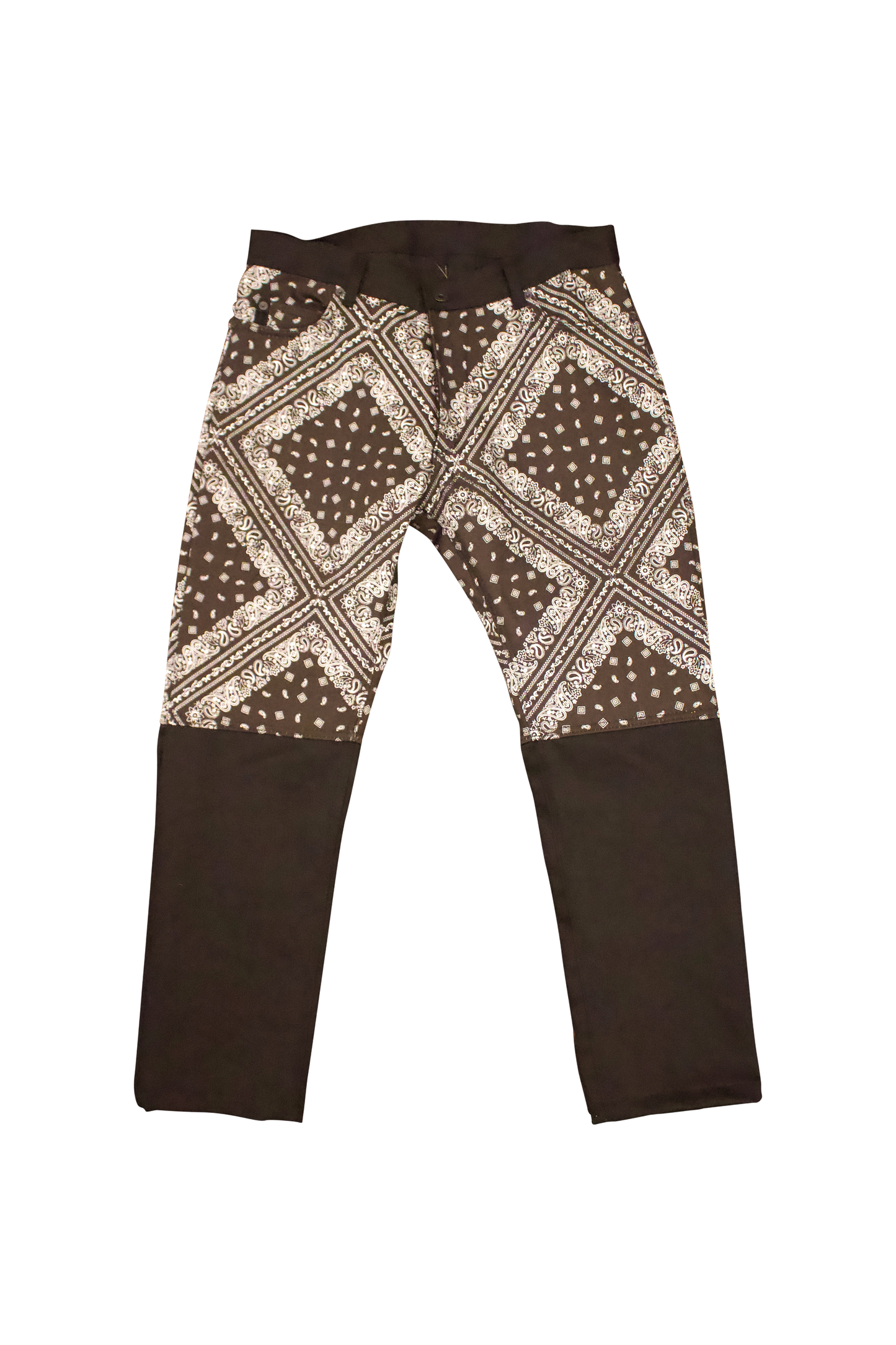 Nomad 2 Tone Paisley Denim Jeans