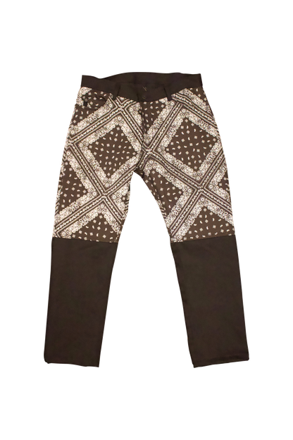 Nomad 2 Tone Paisley Denim Jeans