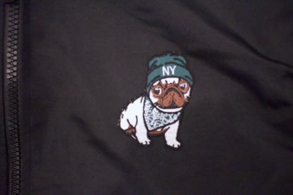 NY Puppy Embroidery Bomber