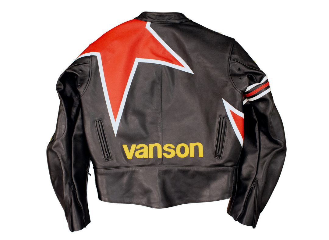 レア　米国製 Vanson Star Leather Bomber JKT　40 VANSON STAR JACKET