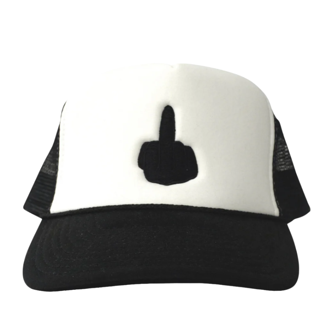 Middle Finger Trucker Hat