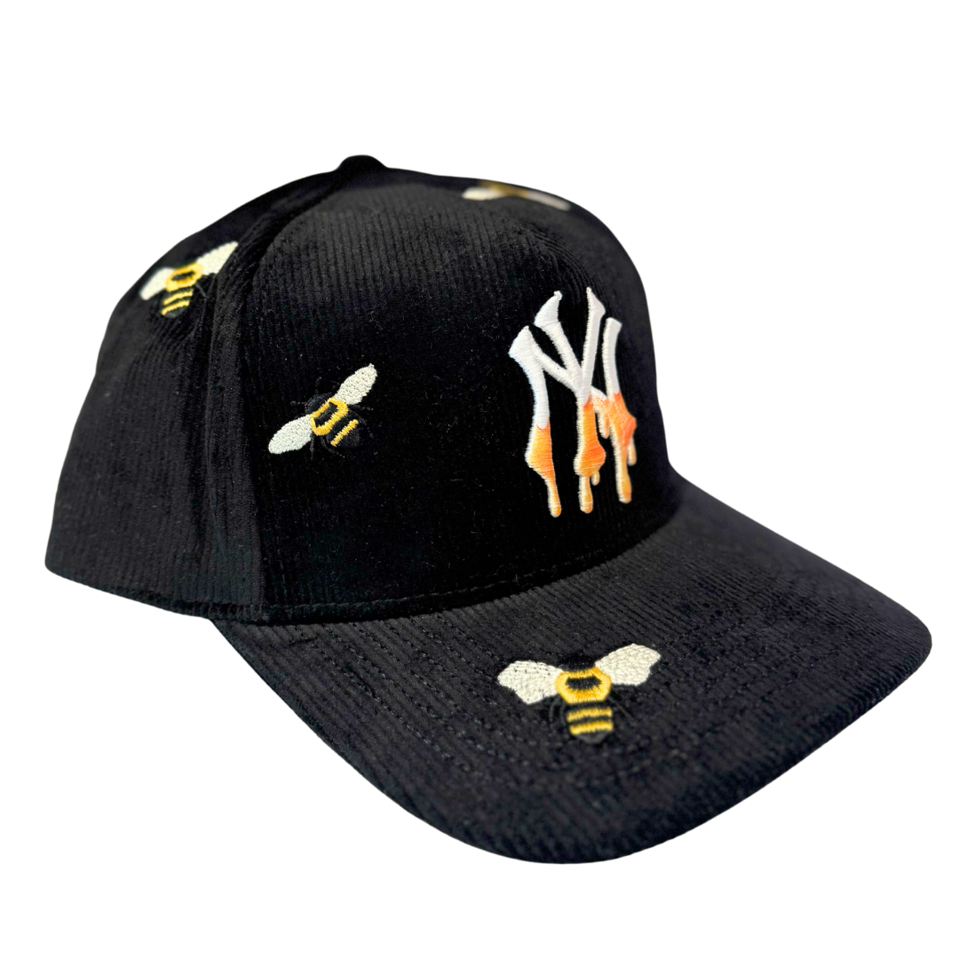 NY Bees Corduroy Hat