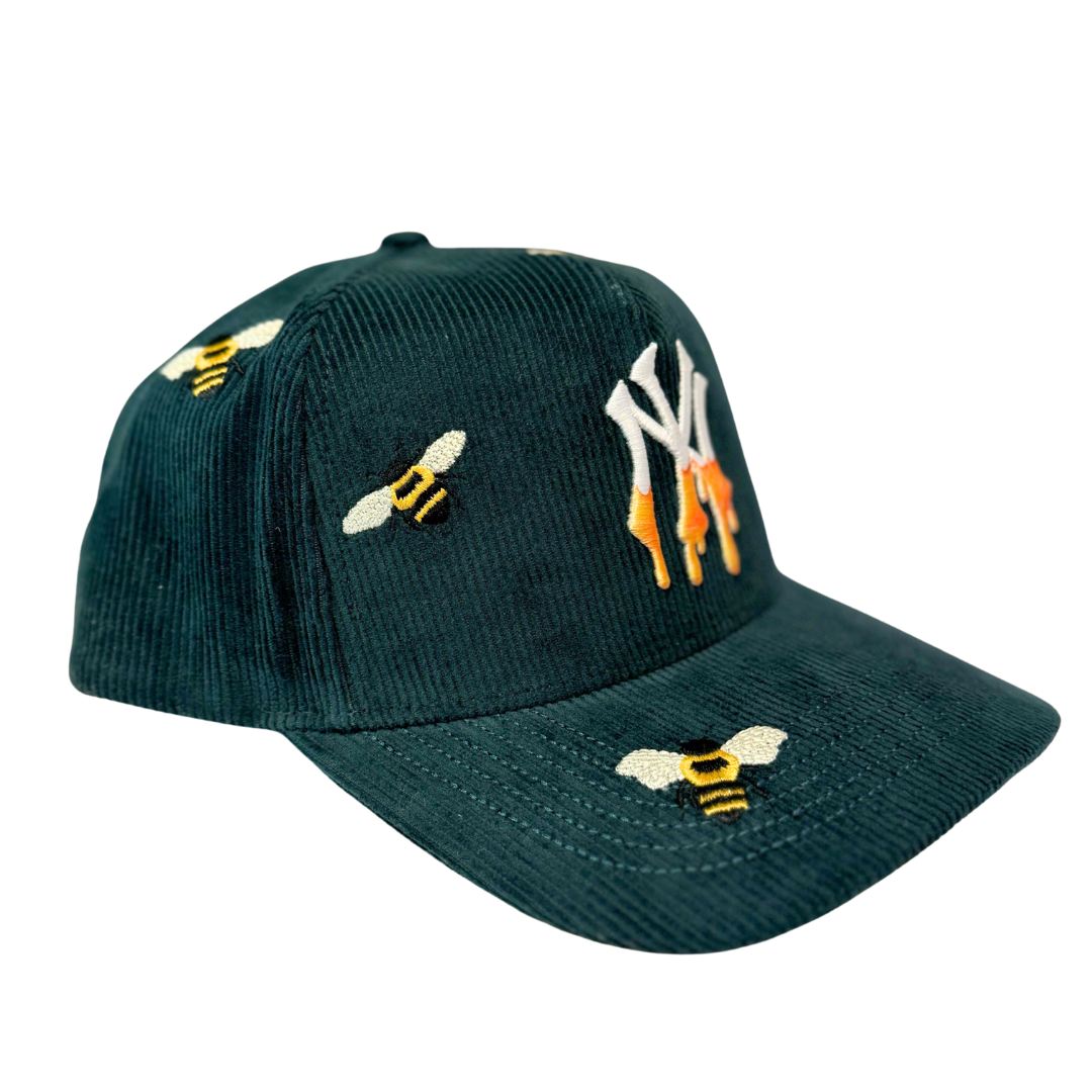 NY Bees Corduroy Hat
