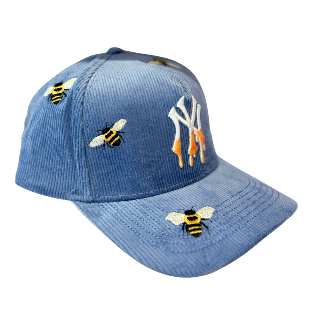 NY Bees Corduroy Hat