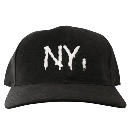 NY Spray Paint 6 Panel Hat