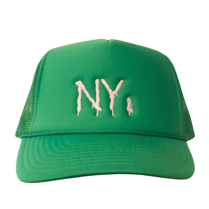 NY Spray Paint Trucker Hat