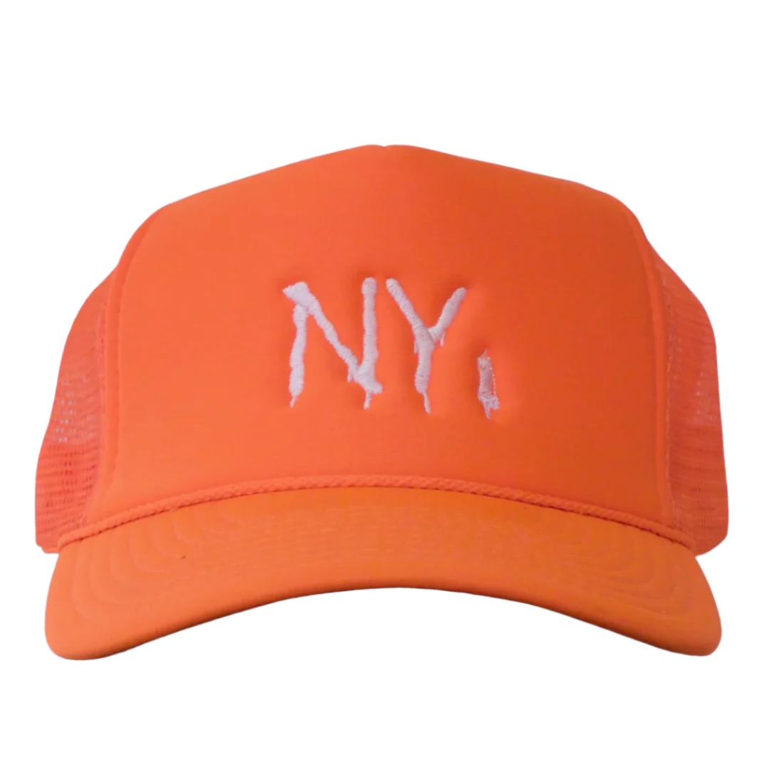 NY Spray Paint Trucker Hat