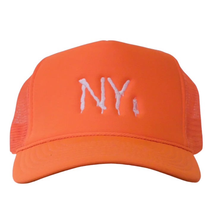 NY Spray Paint Trucker Hat