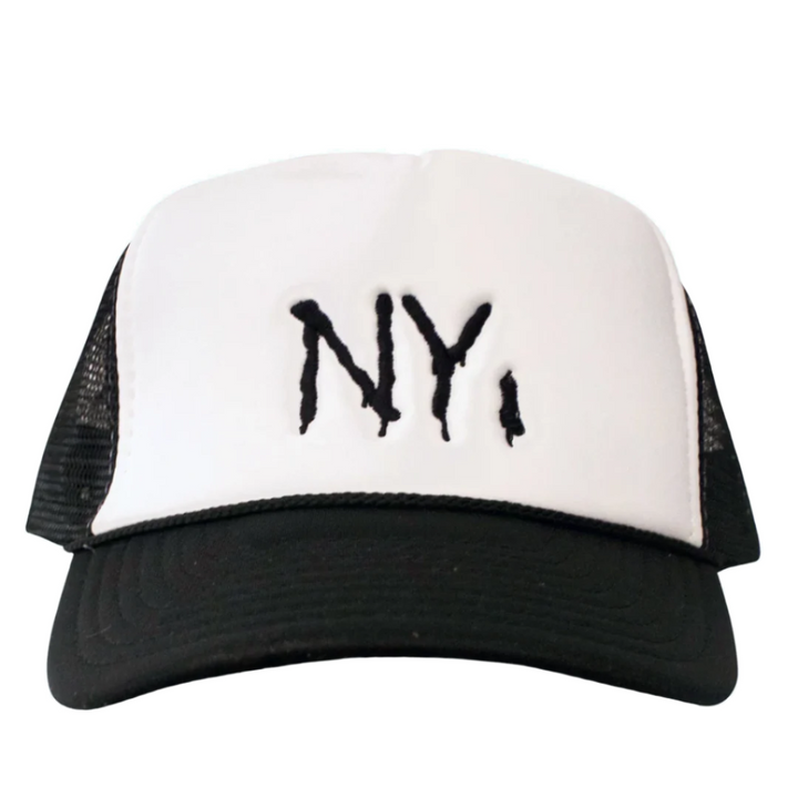 NY Spray Paint Trucker Hat