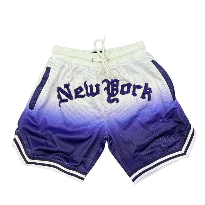 Old NY Bball Mesh Shorts                 (Beige/green color ships within 14 days)