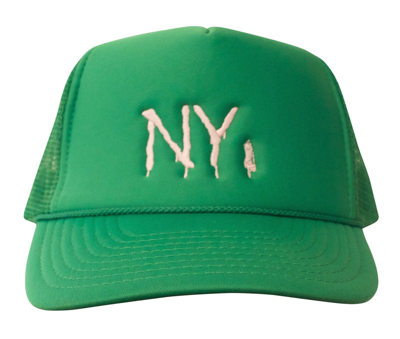 NY Spray Paint Trucker Hat