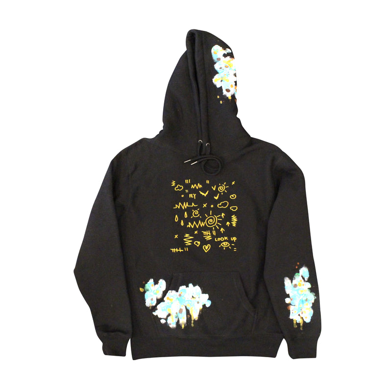 Fly Painted & Embroidered Premium Hoodie