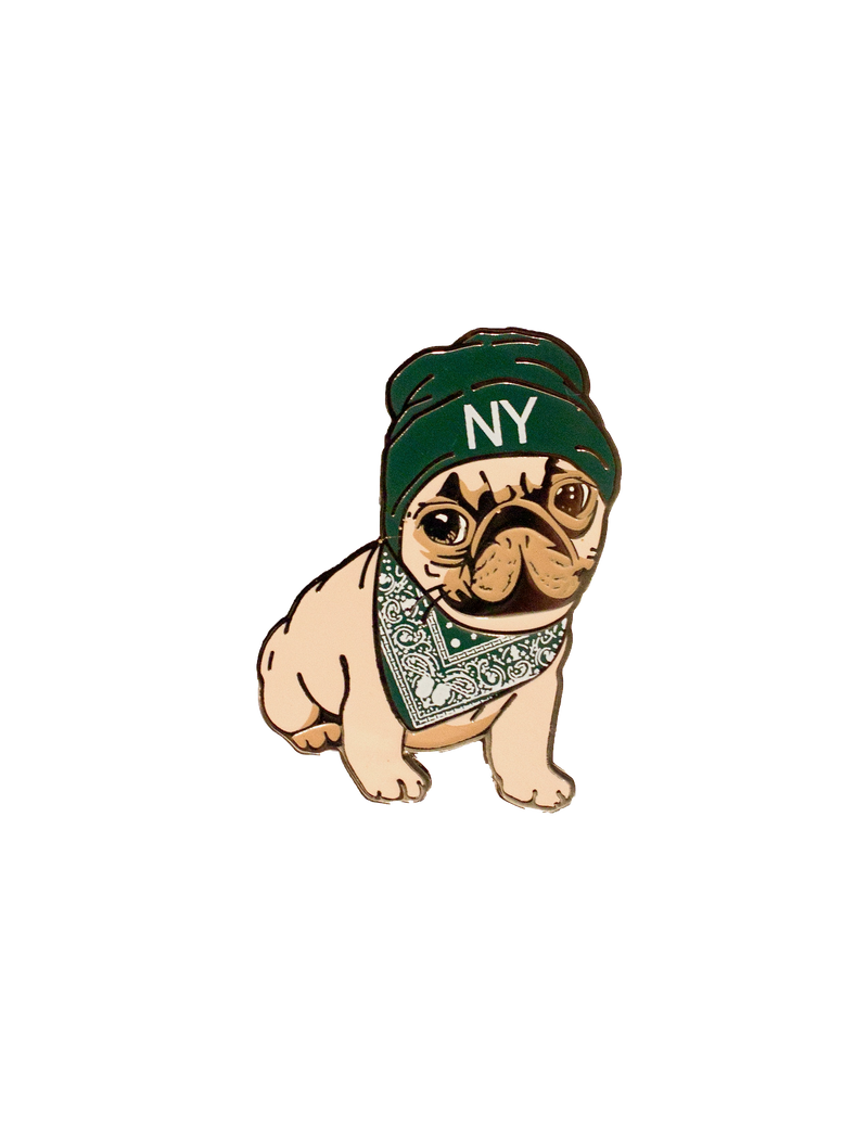 NY Puppy Enamel Pin